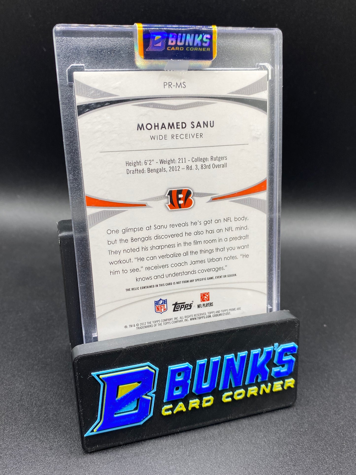 Mohamed Sanu Topps Prime Rc Patches 22/25