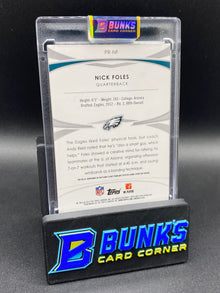 Nick Foles Topps Prime Patches 9/10 Rc