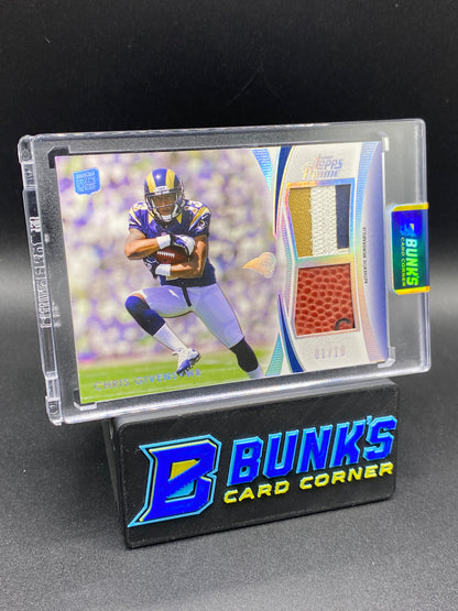 Chris Givens Topps Prime Patches 1/10 Rc