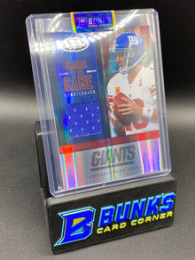 2012 Eli Manning Fabric of the Game Patch  11/99