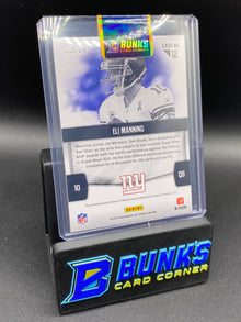 2012 Eli Manning Fabric of the Game Patch  11/99