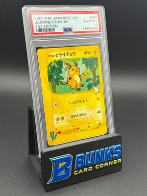Jasmine Raichu 1st Edition PSA 10