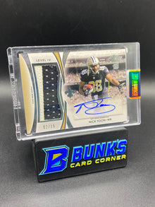 Nick Toon Topps Prime Patches Auto 2/15 Rc