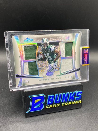 Stephen Hill Topps Prime Patches 1/10 Rc