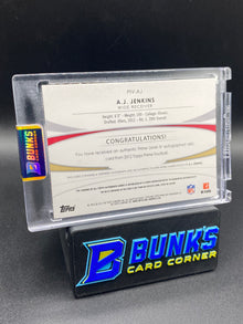 AJ Jenkins Topps Prime Patches 15/15 Rc