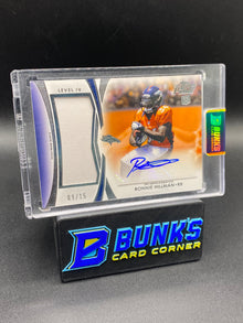 Ronnie Hillman Topps Prime Patches Auto 9/15 Rc