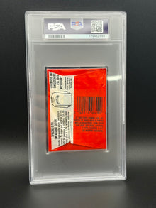 1986 6th Series Wax Pack Yellow Price Topps Garbage Pail Kids PSA 9