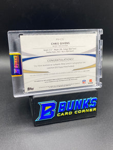 Chris Givens Topps Prime Patches 4/15 Rc