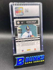 2010 Antonio Brown Gold Sig 181/499 CGC 8.5/10