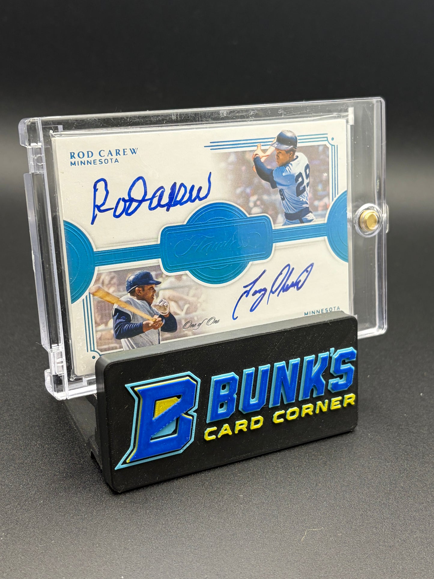 2021 Rod Carew & Tony Olivia Autographs Flawless 1/1