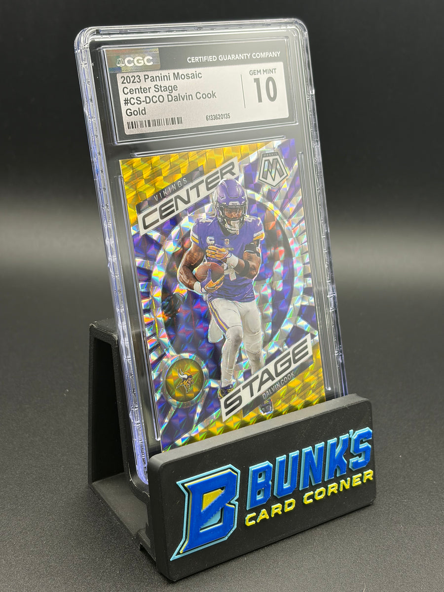 2023 Dalvin Cook Gold Center Stage Mosaic CGC 10 9/10
