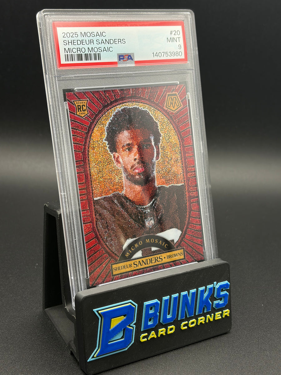 2025 Shedeur Sanders Micro Mosaic PSA 9 RC