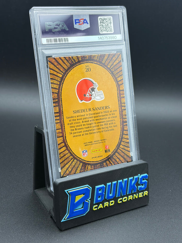 2025 Shedeur Sanders Micro Mosaic PSA 9 RC