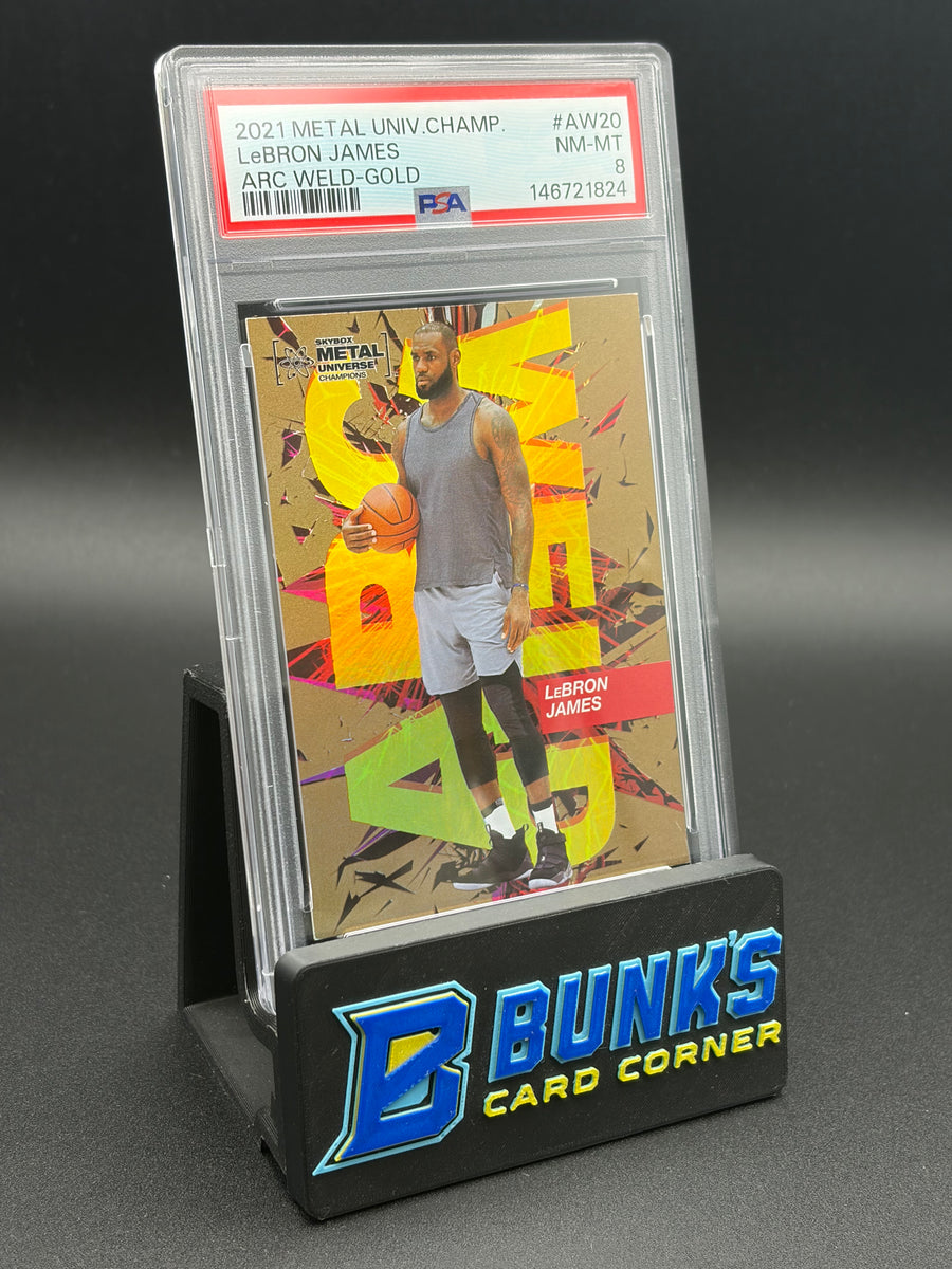 2021 LeBron James Arc Weld Gold PSA 8 20/25