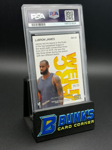 2021 LeBron James Arc Weld Gold PSA 8 20/25