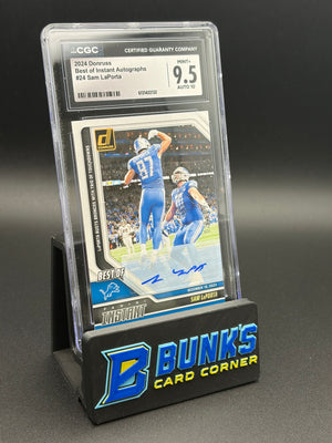 2024 Sam LaPorta Best of Instant Autographs CGC 9.5 Auto 10