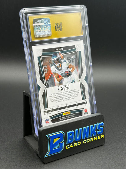 2024 DeVonta Smith Red Obsidian CGC Pristine 10 39/49