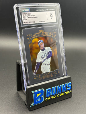 2015 Ken Griffery Jr Gold Gallery of Greats CGC 9 74/99