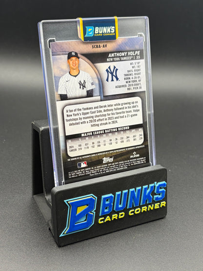 2025 Anthony Volpe Stadium Club Auto AU 1/50