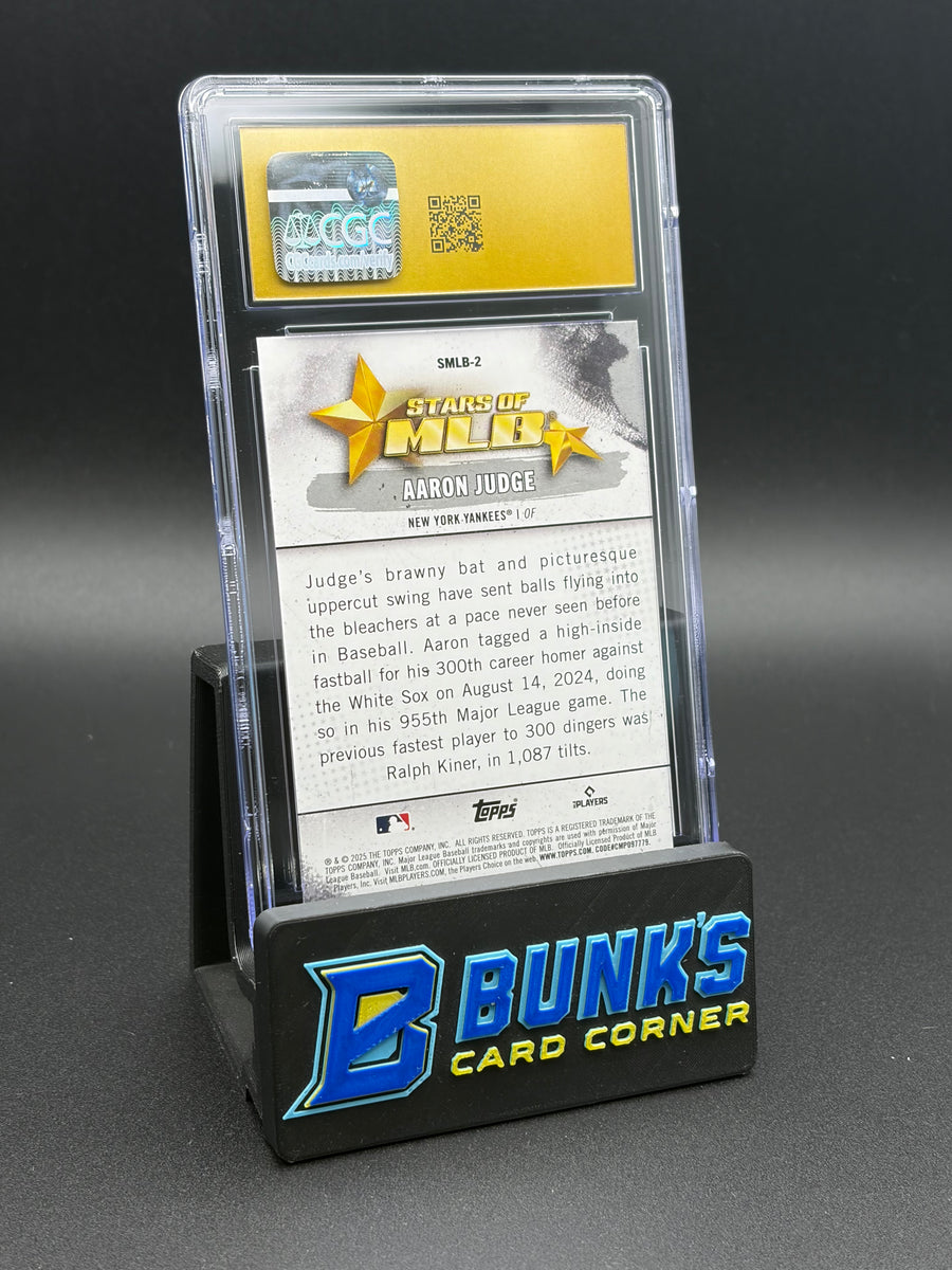 2025 Aaron Judge Stars of MLB CGC Pristine 10
