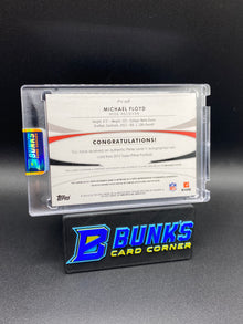 2012 Michael Floyd Prime Time Patches Auto 3/25