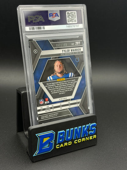 2025 Tyler Warren Silver Knight PSA 9 RC 62/149