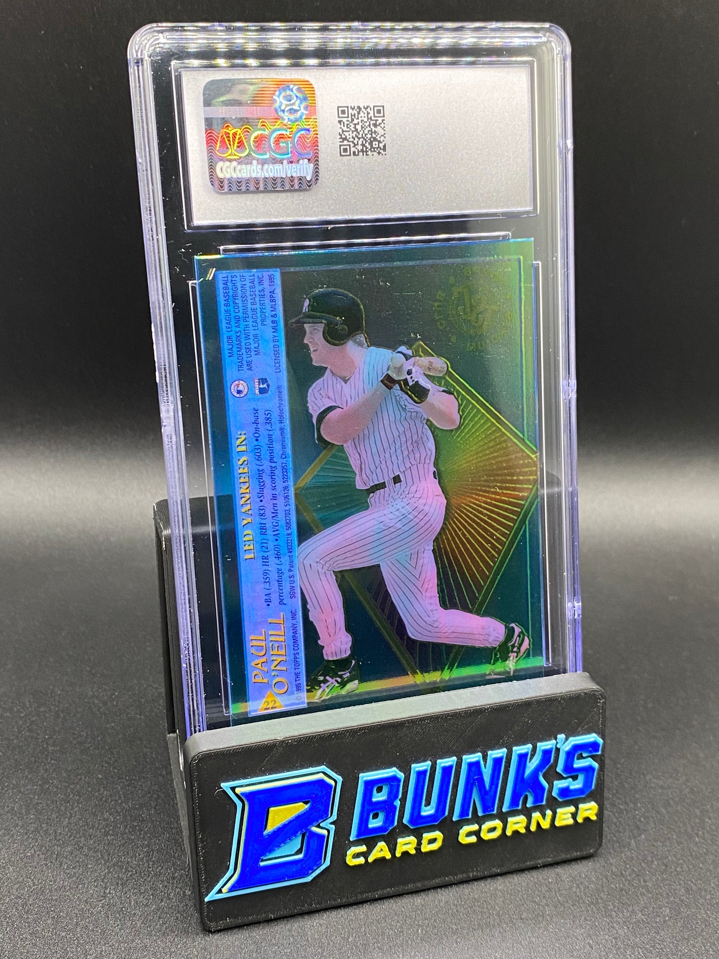 1995 Paul O'Neill Clear Cut CGC 8.5