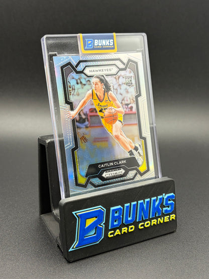 2024 Caitlin Clark Prizm Draft Picks Silver Shock RC