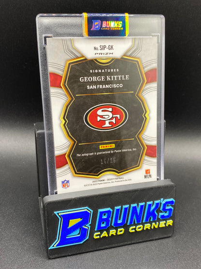2022 George Kittle Auto Tie Dye 14/25