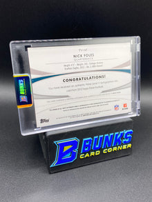 2012 Nick Foles 221/250 Prime Time Auto Patches Rc