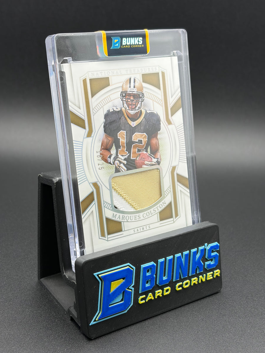 2024 Marques Colston National Treasures Patch Panini 18/25