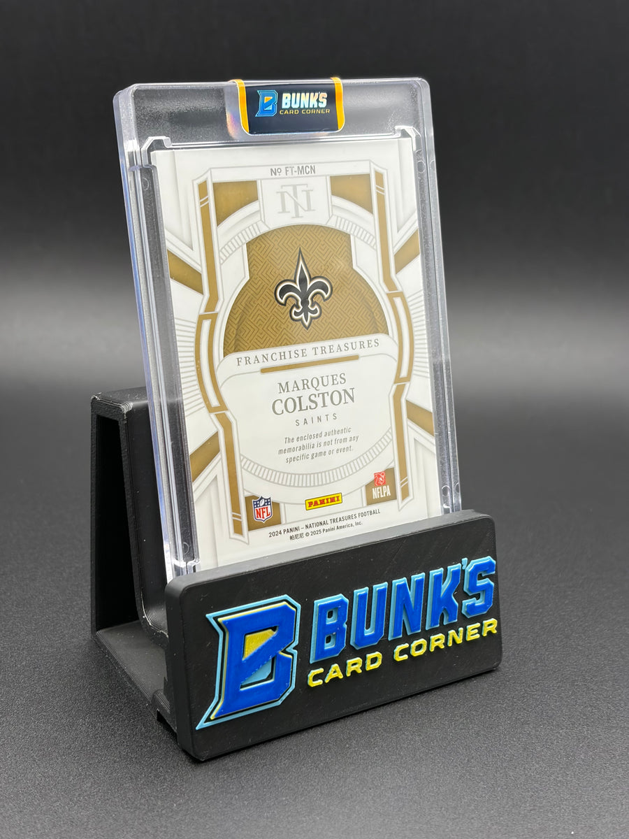 2024 Marques Colston National Treasures Patch Panini 18/25
