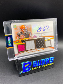 2012 Brandon Weeden 6/10 Prime Time Patches Auto Rc