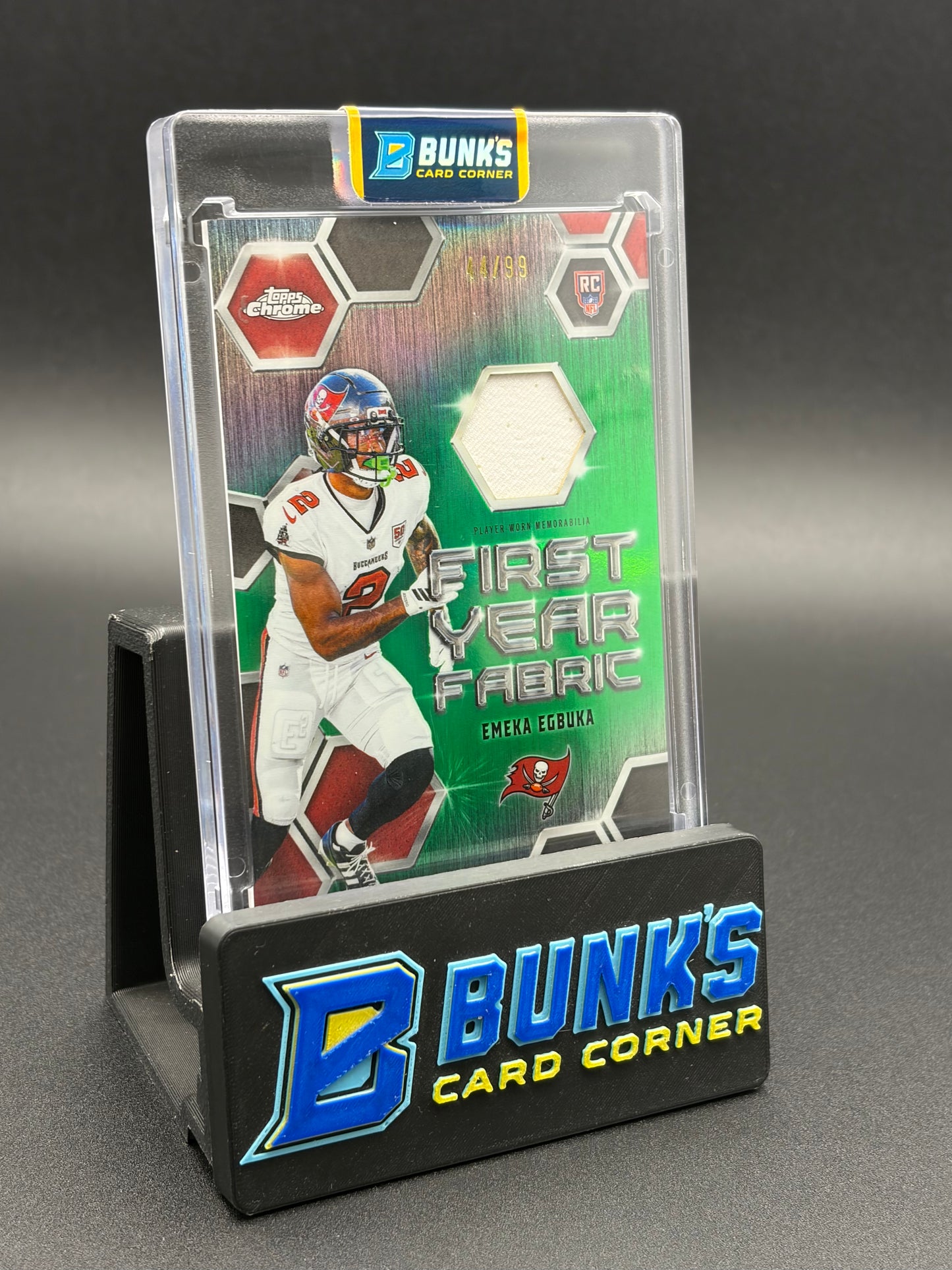 2025 Emeka Egbuka First Year Fabric Green RC 44/99