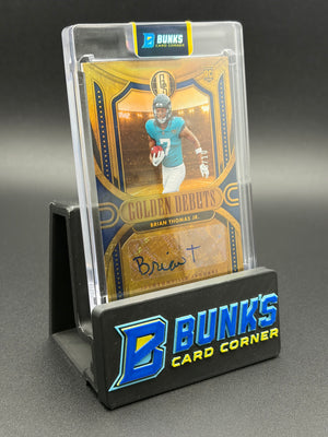 2024 Brian Thomas Jr Gold Standard Panini Auto RC