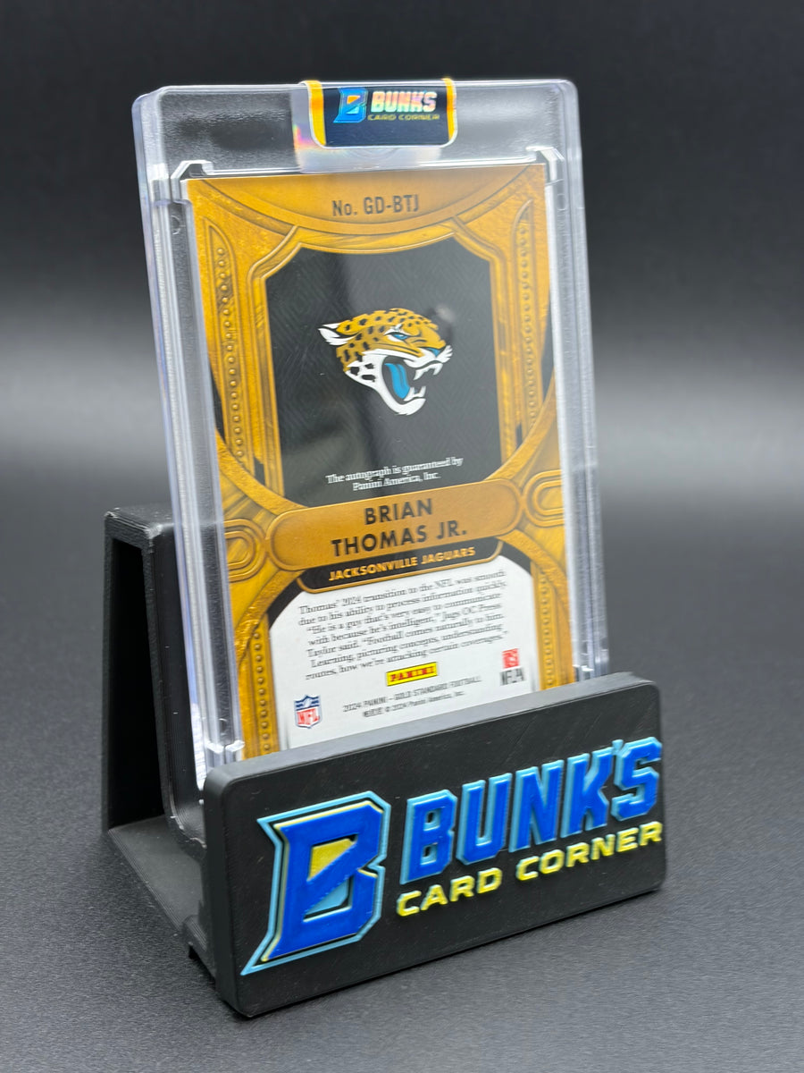 2024 Brian Thomas Jr Gold Standard Panini Auto RC