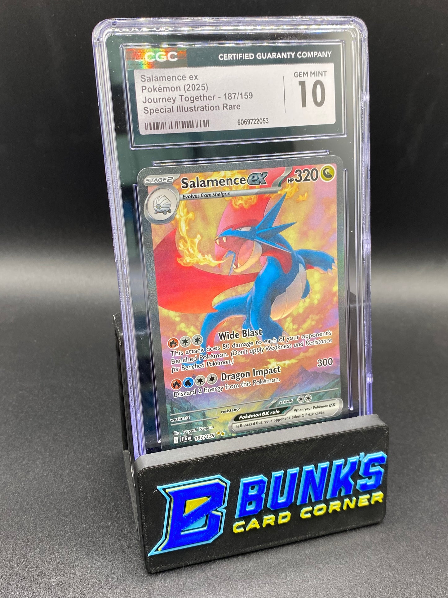 Salamence ex SIR Journey Together CGC 10