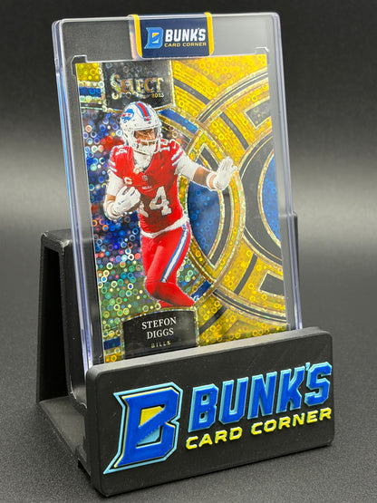 2023 Stefon Diggs Select Panini Gold & Blue Disco 3/10