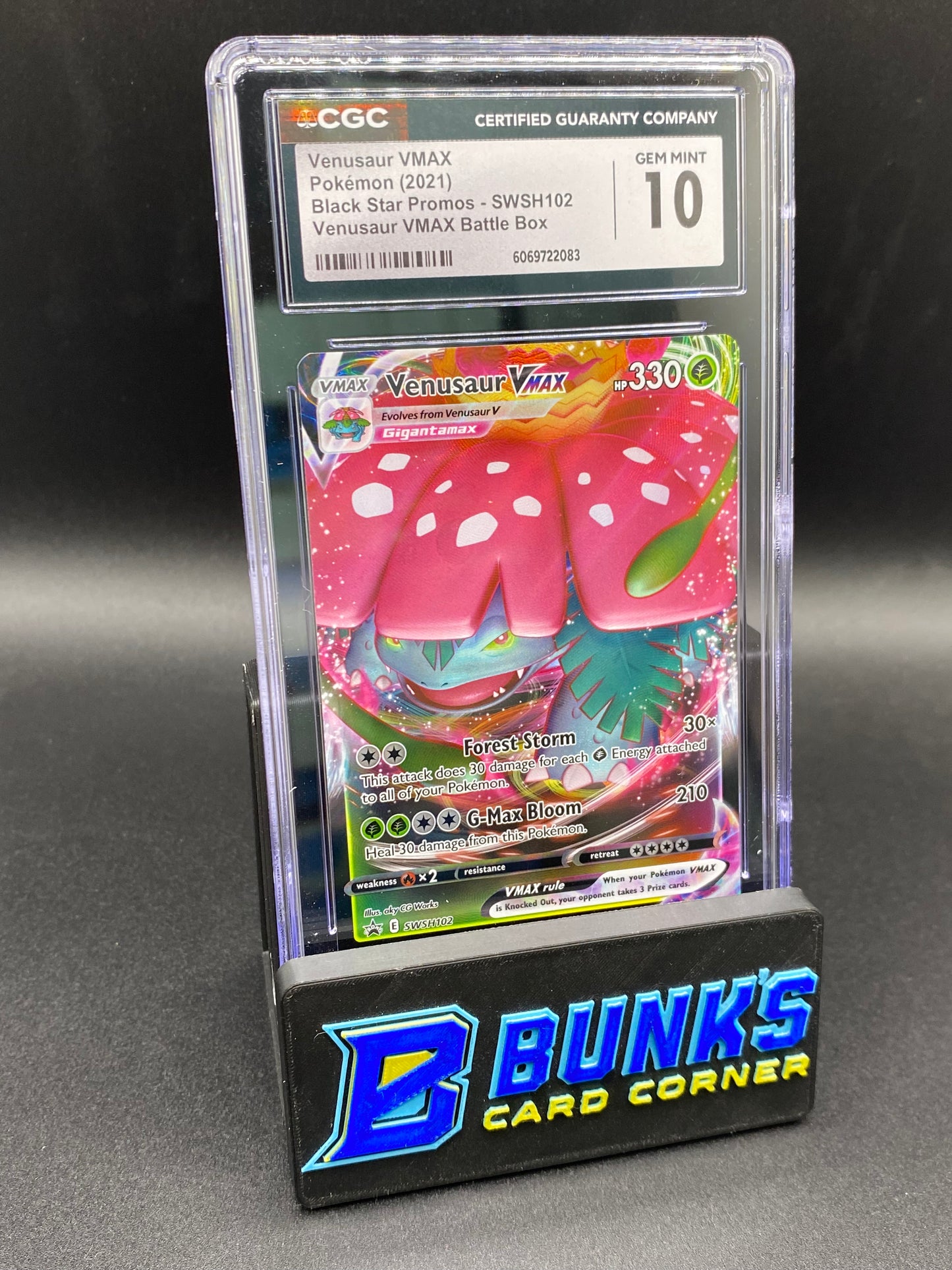 Venusaur Vmax Promo CGC 10