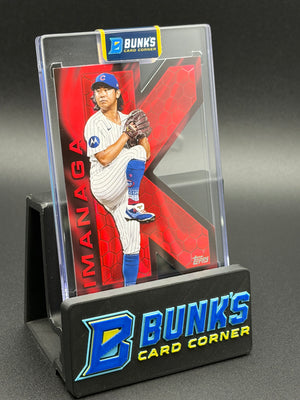 2025 Shota Imanaga K-Zone Topps Die Cut