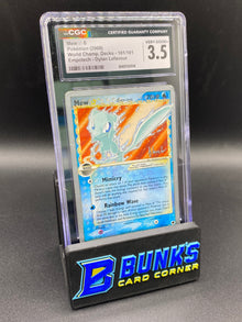 Mew Shiny Gold Star Delta Species CGC 3.5 World Championship