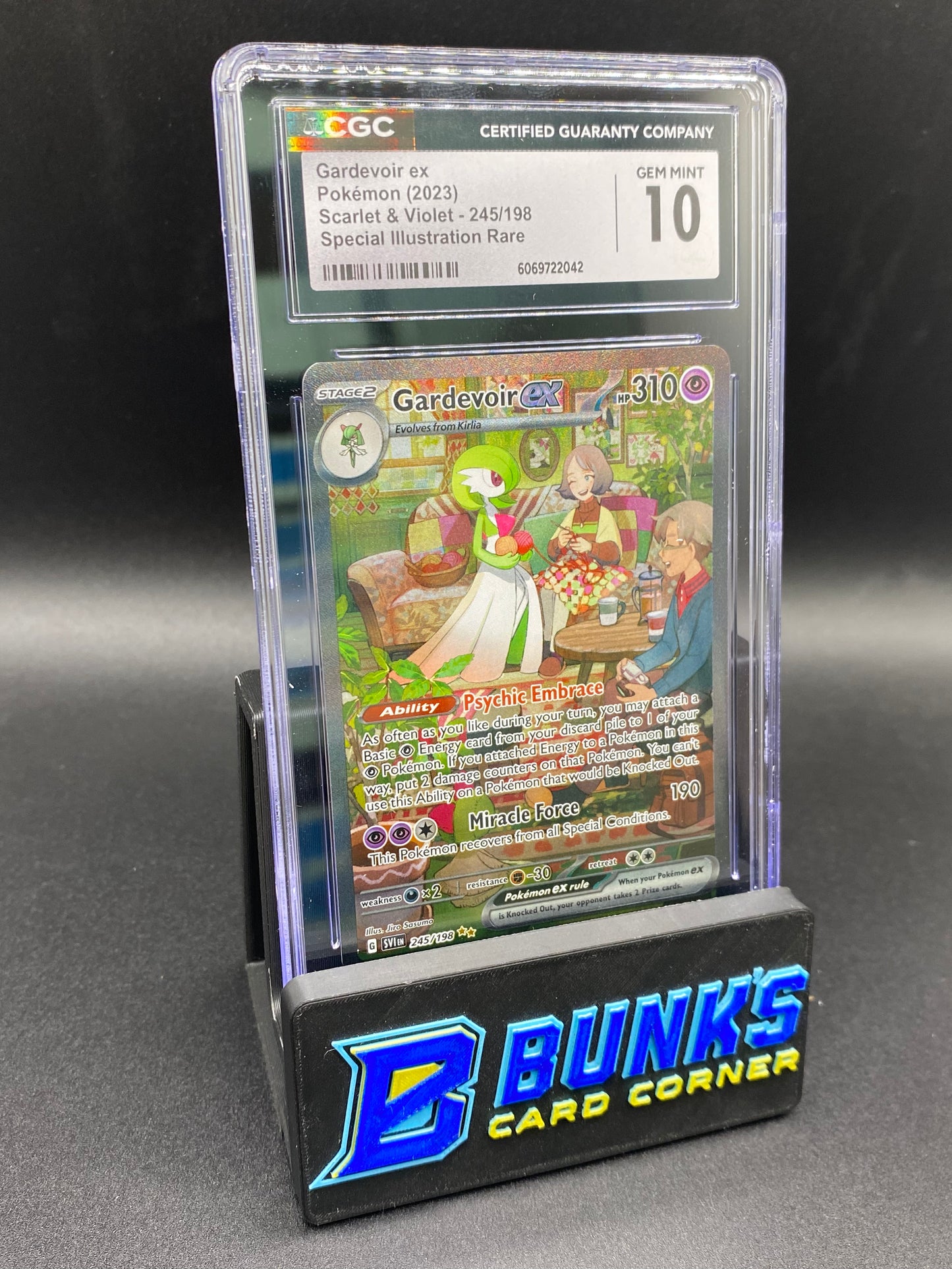 Gardevoir Ex SIR Scarlet & Violet Base CGC 10