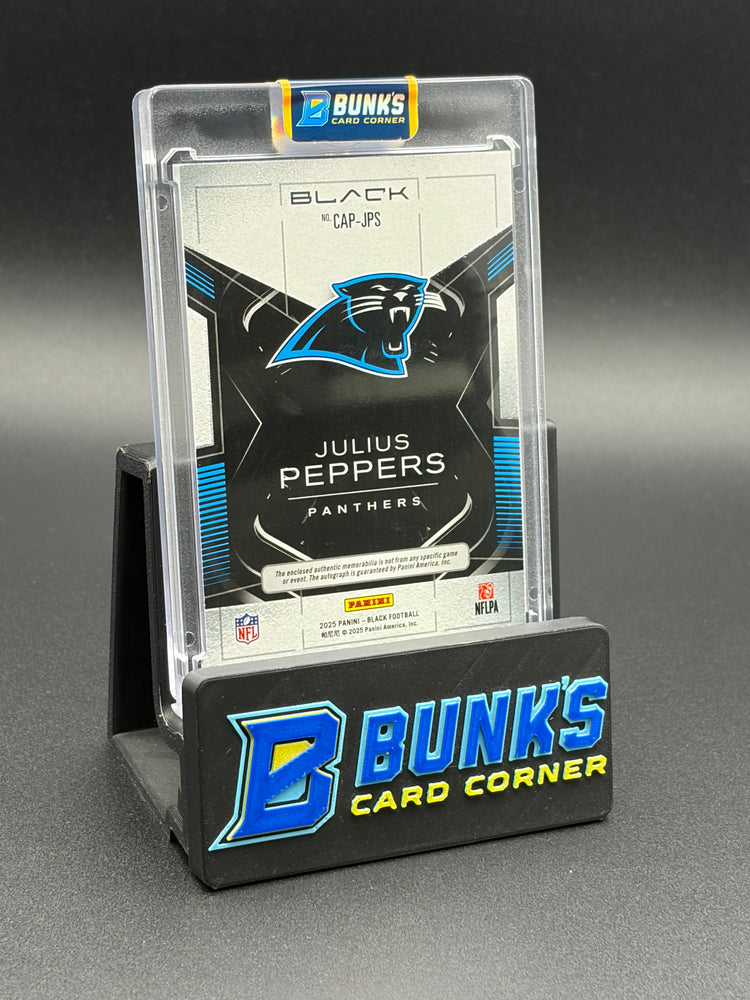 2025 Julius Peppers Black Panini Green Capstones Memorabilia Auto