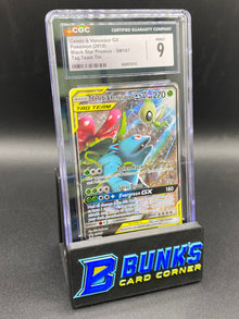Celebi & Venusaur gx Promo CGC 9