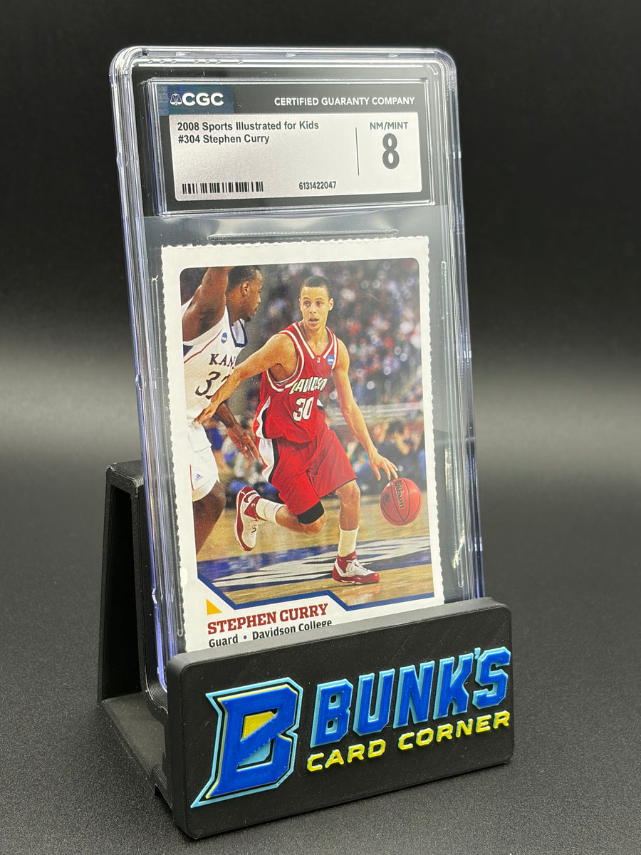 2008 Stephen Curry Sports Illustrated for Kids CGC 8