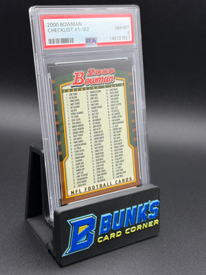 2000 Checklist #1-182 Bowman PSA 8
