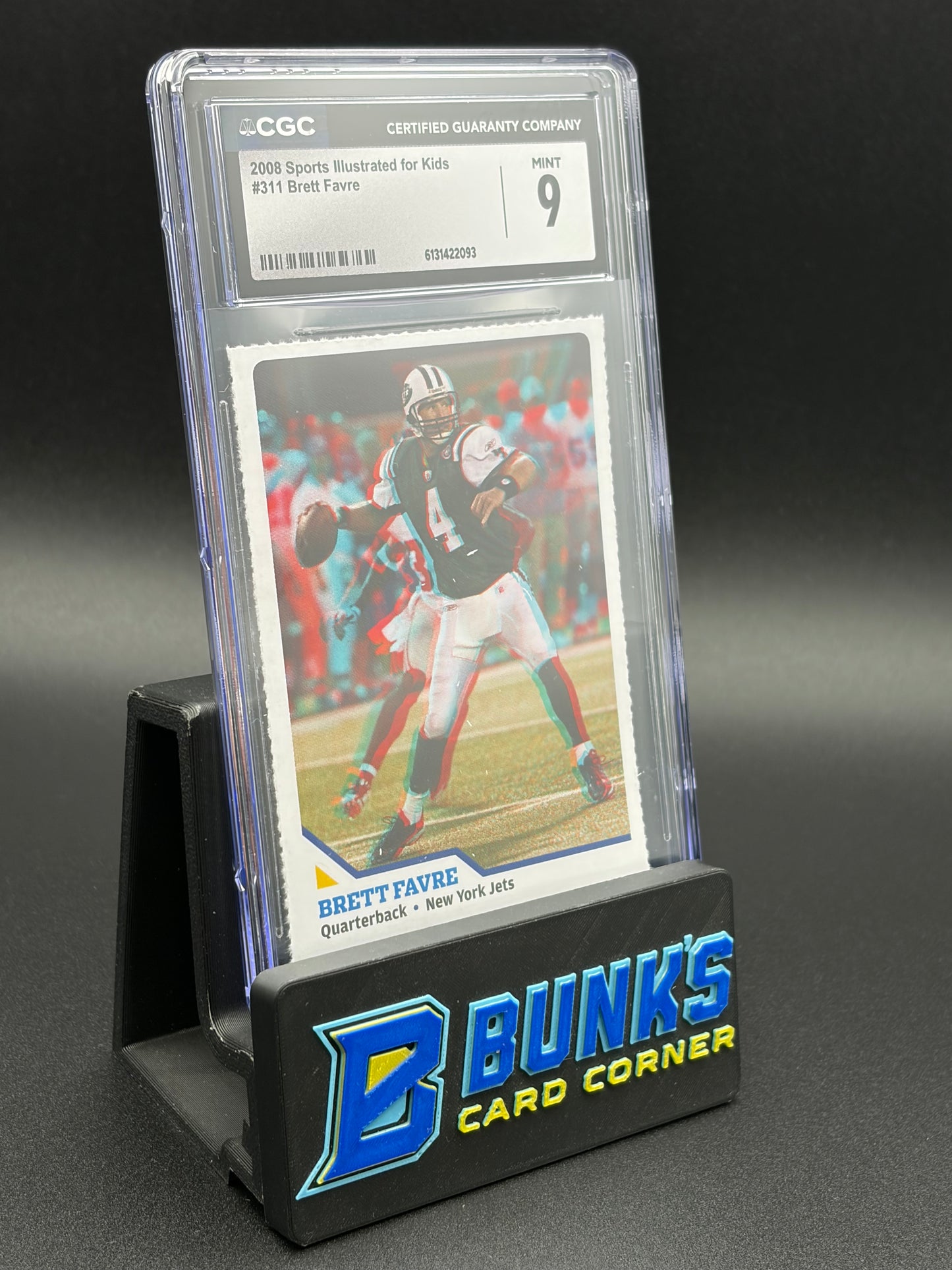 2008 Brett Favre Sports Illustrated for Kids CGC 9
