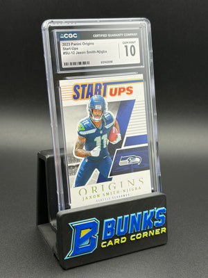 2023 Jaxon Smith Njigba RC Start Ups Panini Origins CGC 10
