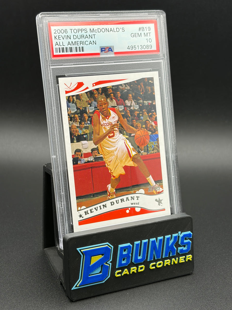 2006 Kevin Durant All American Topps McDonald's PSA 10
