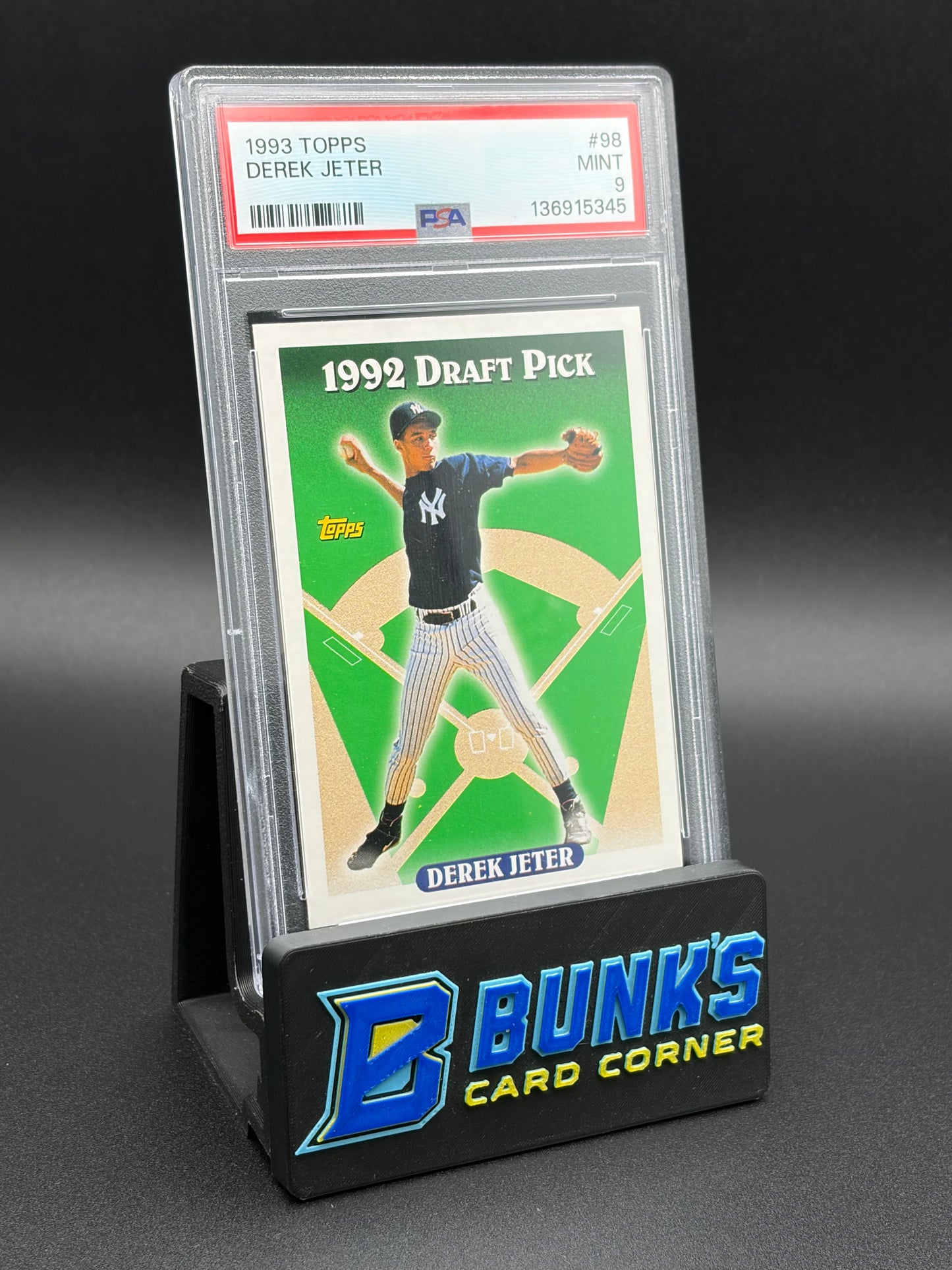 1993 Derek Jeter Topps PSA 9